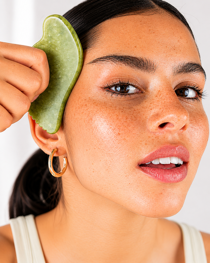 Rodillo Facial JADE + GUA SHA