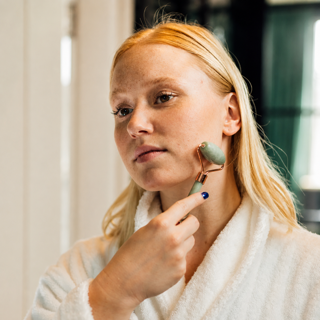 Rodillo Facial JADE + GUA SHA